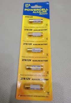 1 viên Pin 27A 12V Alkaline Siêu bền - Dùng cho Remote, Cảm biến, Báo Trộm, Cửa cuốn, Bút trình chiếu