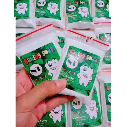 Baking soda tẩy trắng răng