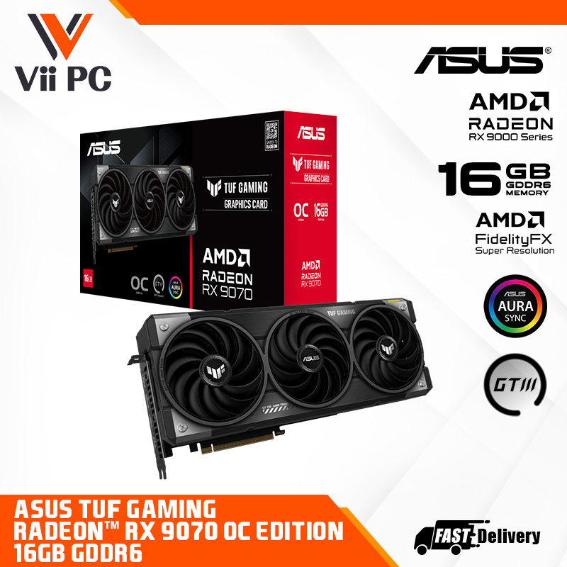 ASUS Prime Radeon™ RX 9070 XT / 9070XT / OC Edition 16GB GDDR6