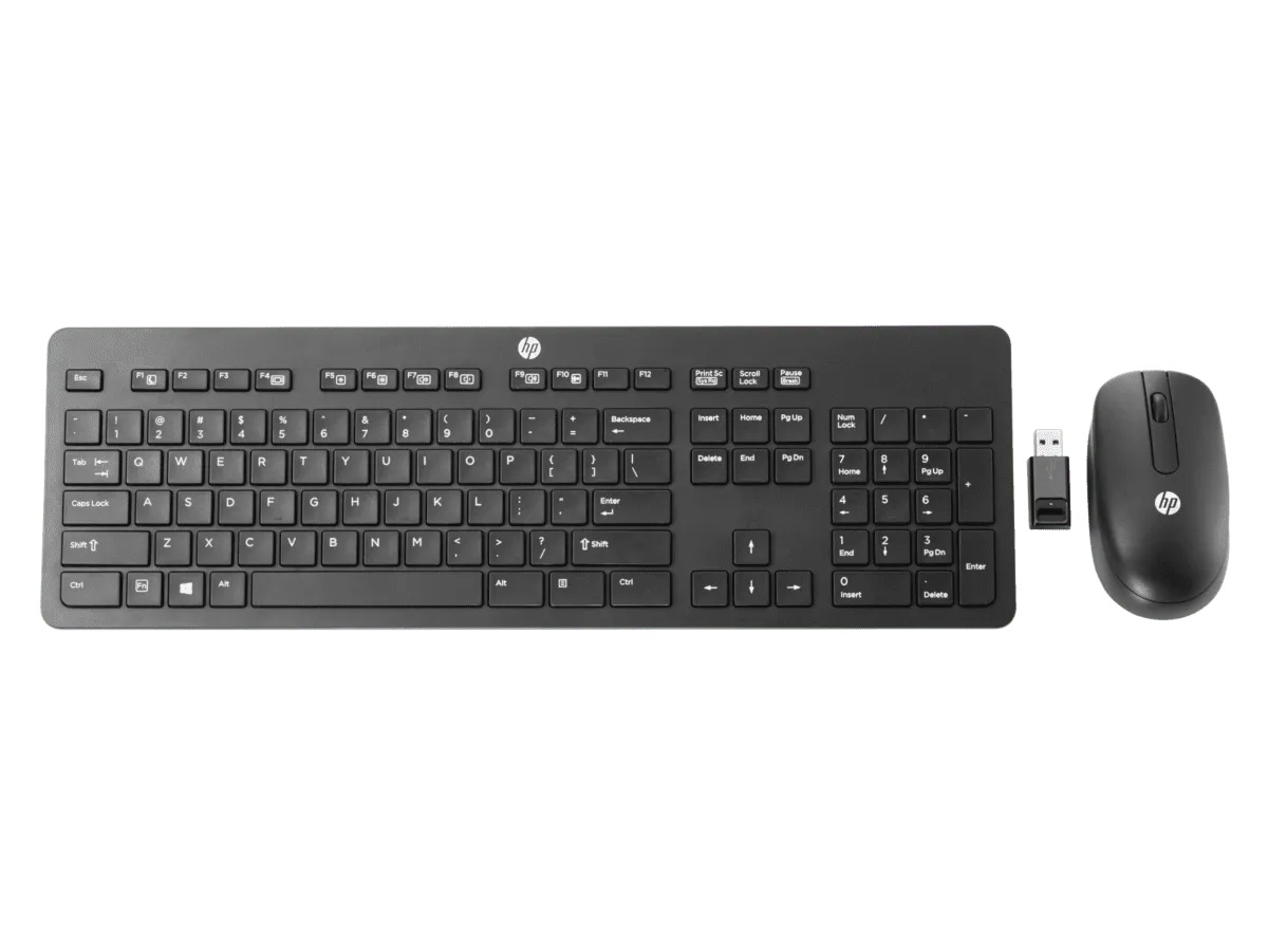 hp combo wireless keyboard and mouse