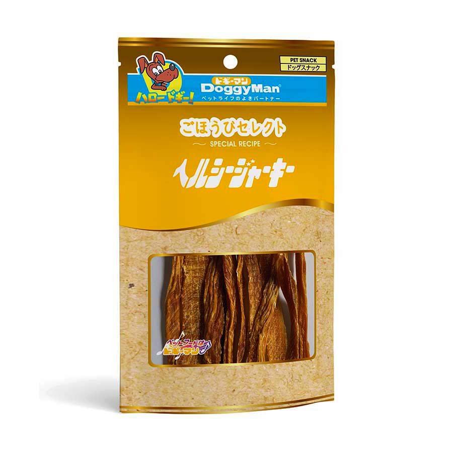 DoggyMan - Snack bánh thưởng thịt gà sấy dành cho chó cưng.