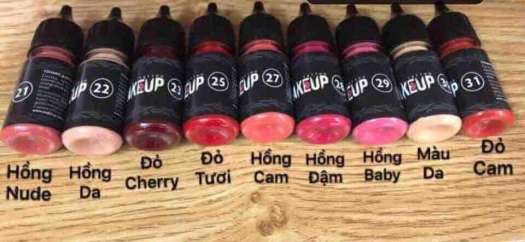 Mực makeup Nga màu 27 - 25 - 31 hot - Bạn đặt mực makeup theo số lượng shop liên hệ lấy đúng màu trước khi gởi-Dcpxtrangphamsg