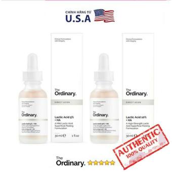 Serum The Ordinary Lactic Acid + HA, The Ordinary Lactic Acid 5%,  The Ordinary Lactic Acid 10% giúp làm Sáng da giảm thâm.