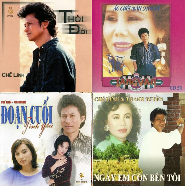 Bộ 4 đĩa cd chế linh