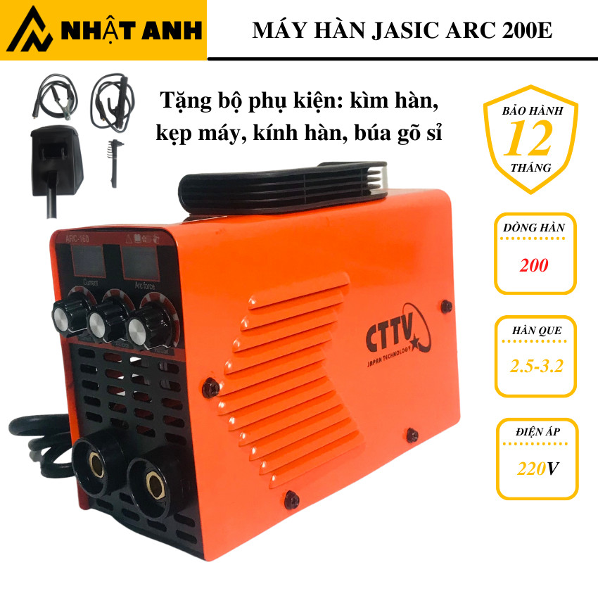 Máy hàn điện tử mini cttv arc200a , máy hàn tốt, cttv, máy hàn rẻ, máy hàn mini