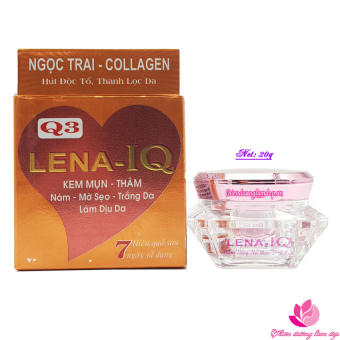 Kem Mụn Thâm Nám Mờ sẹo Trắng da Làm dịu da Q3 LENA-IQ - 20g