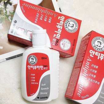 Combo 10 Chai Dầu Nóng Xoa Bóp Hàn Quốc Antiphlamine, Giảm Đau Nhức Xương Khớp, Nốt Côn Trùng Đốt Mẩn Đỏ, Chai 100ml Kèm Con Lăn Massge