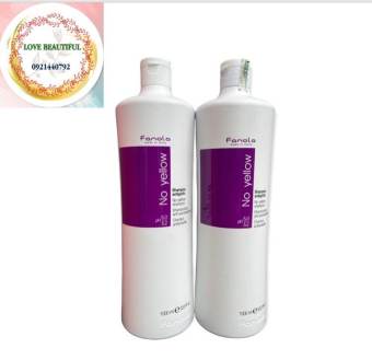 Dầu gội tím khử vàng FANOLA NOYELLOW ITALY, gội lần lên Lever 9,10 chai 1000ml_LOVE BEAUTIFUL