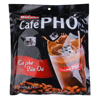 Cafe Phố 30gói x 24g - Ca Phê Phố - cafe sữa đá - MacCoffee - Cafe Phố 720g