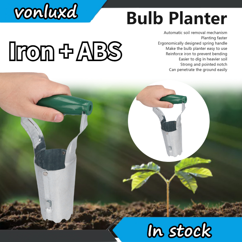 Bulb Planter Gardening Hand Tool Garden Flower Bed Soil Planting Spring