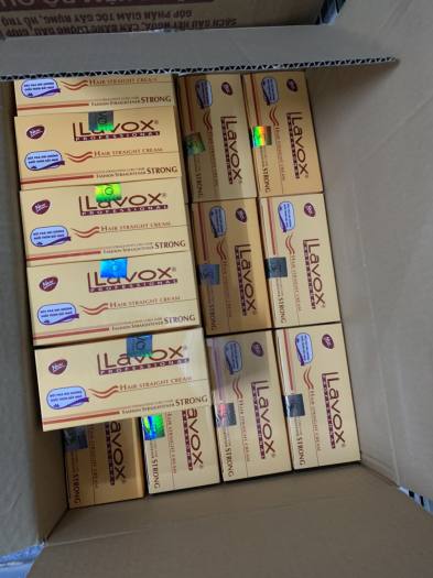 Thuốc duỗi tóc Lavox nano complex phục hồi tóc mini tại nhà (Tặng cặp Bao tay )