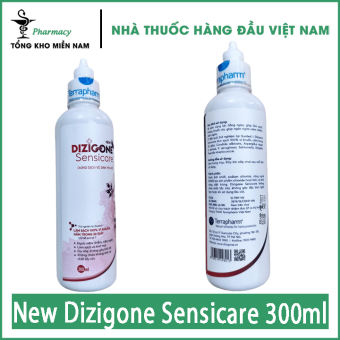 Dung dịch vệ sinh phụ nữ Dizigone Sensicare - Hết ngứa, khí hư, mùi hôi - Dung tích 300ml - Tổng kho miền nam