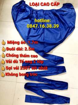 (loại xịn - tặng dây sỏ) [LOẠI THỢ CHUYÊN SỬ DỤNG] Áo trùm vệ sinh máy lạnh, bạt vệ sinh máy lạnh, túi rửa máy lạnh