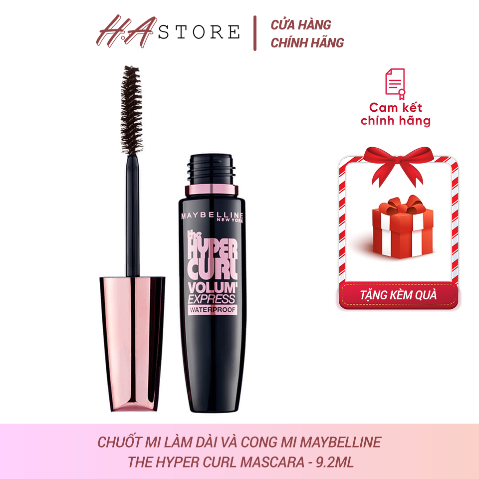 Chuốt Mi Maybelline The Hyper Curl Mascara Tím Làm Dài Và Cong Mi Không Lem Không Trôi