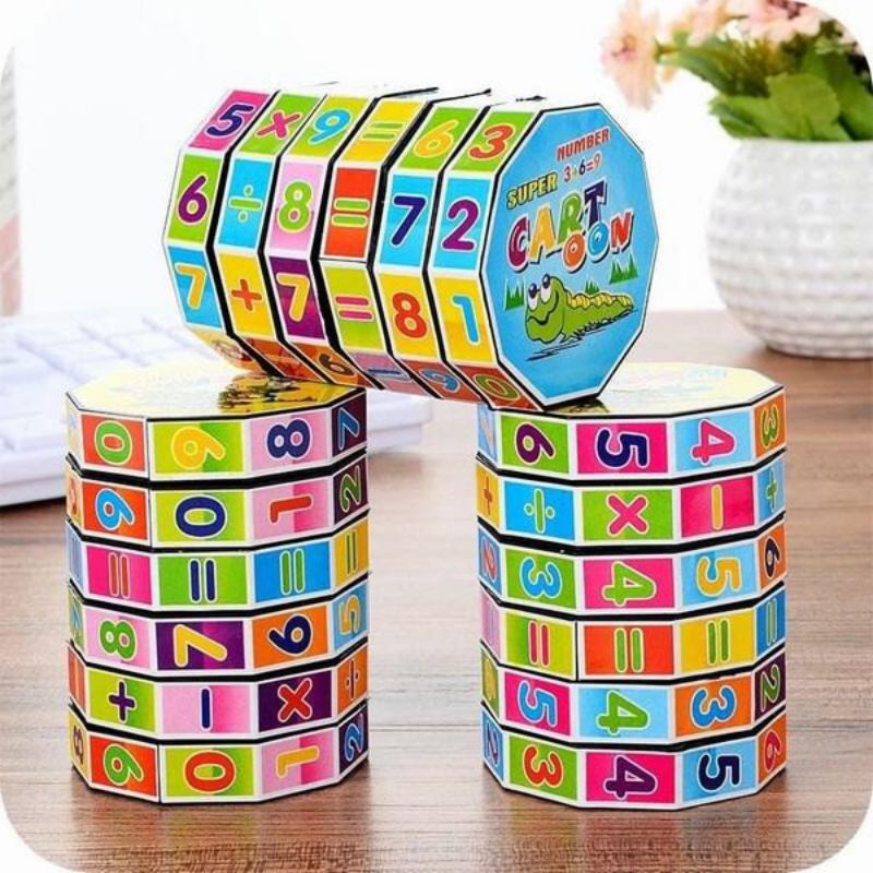 Đồ chơi rubik học toán tăng khả năng tính toán nhanh nhạy và phát triển trí tuệ cho trẻ em