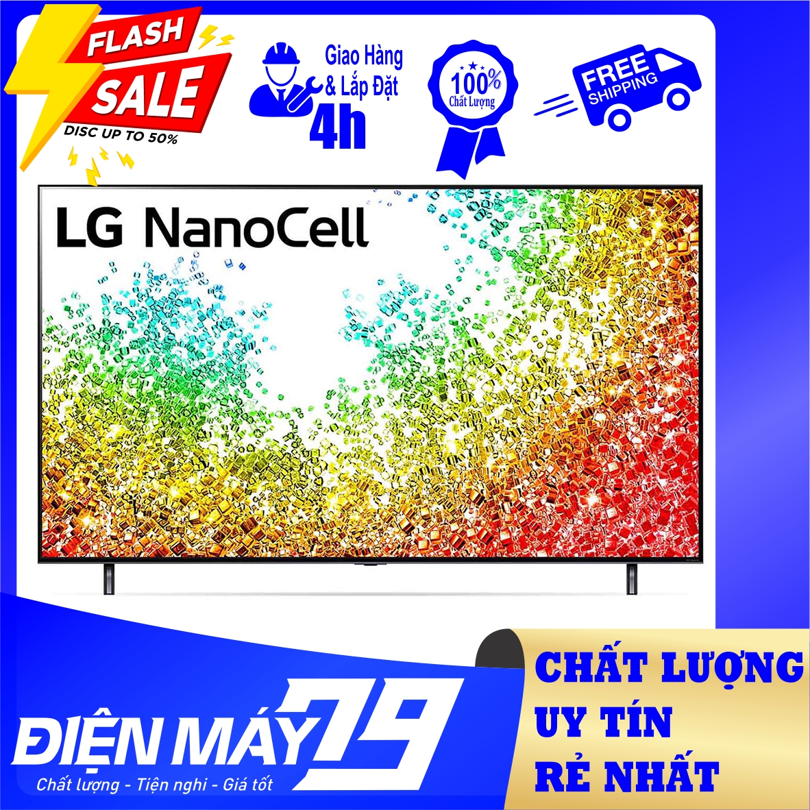 Smart Tivi NanoCell LG 8K 75 inch 75NANO95TPA