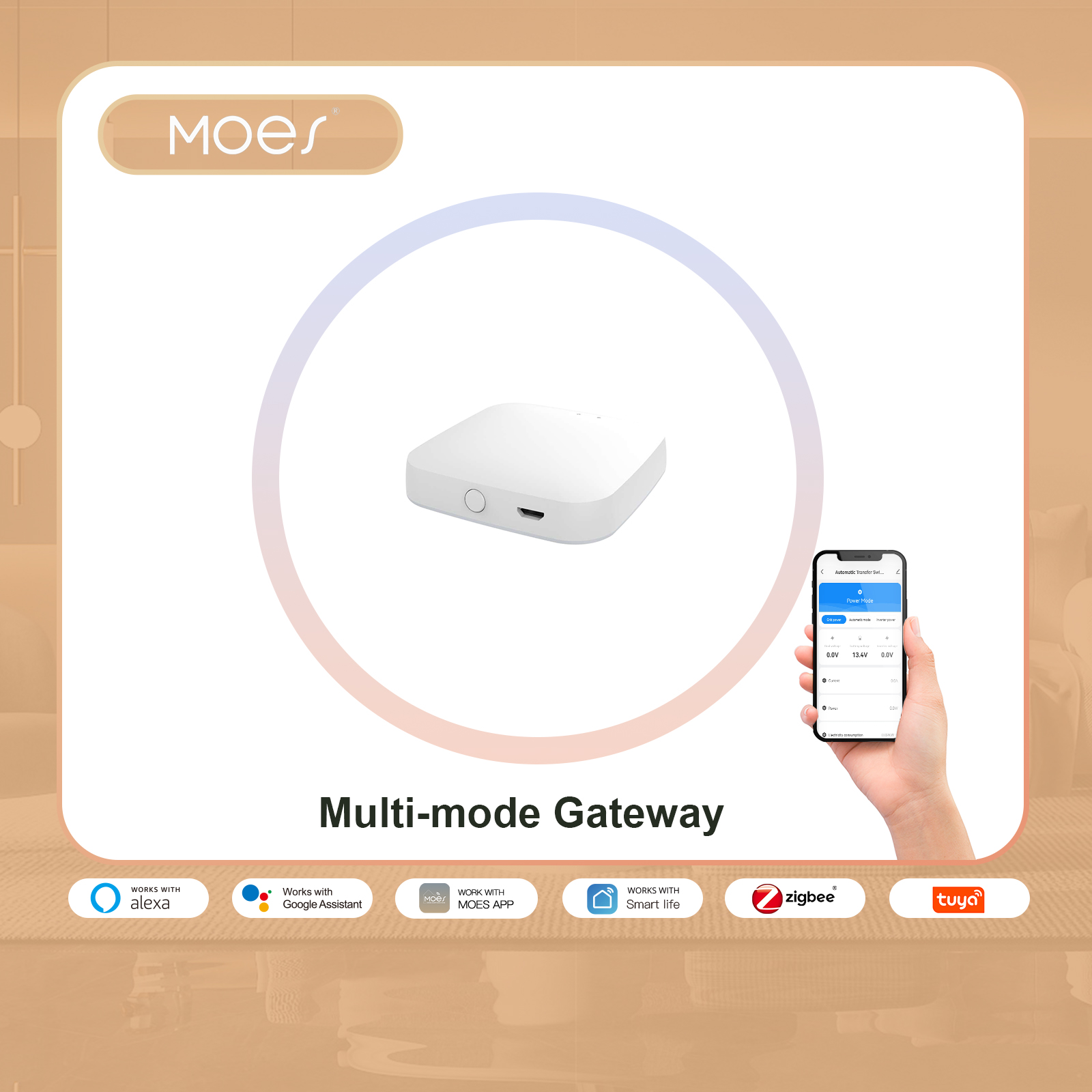 MOES Smart Wired Multi-mode Gateway