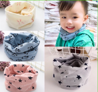 Khăn quàng cổ dạng ống đa năng cotton cho bé