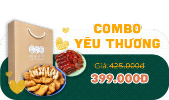 Combo Quà Tết | Combo Yêu Thương (Chả mực+Lạp xưởng) | Tinh Hoa Quê Nhà