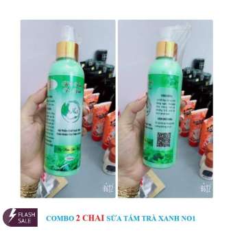 Bộ 2 Chai Sữa Tắm Trắng Trà Xanh No1 (Mẫu mới)
