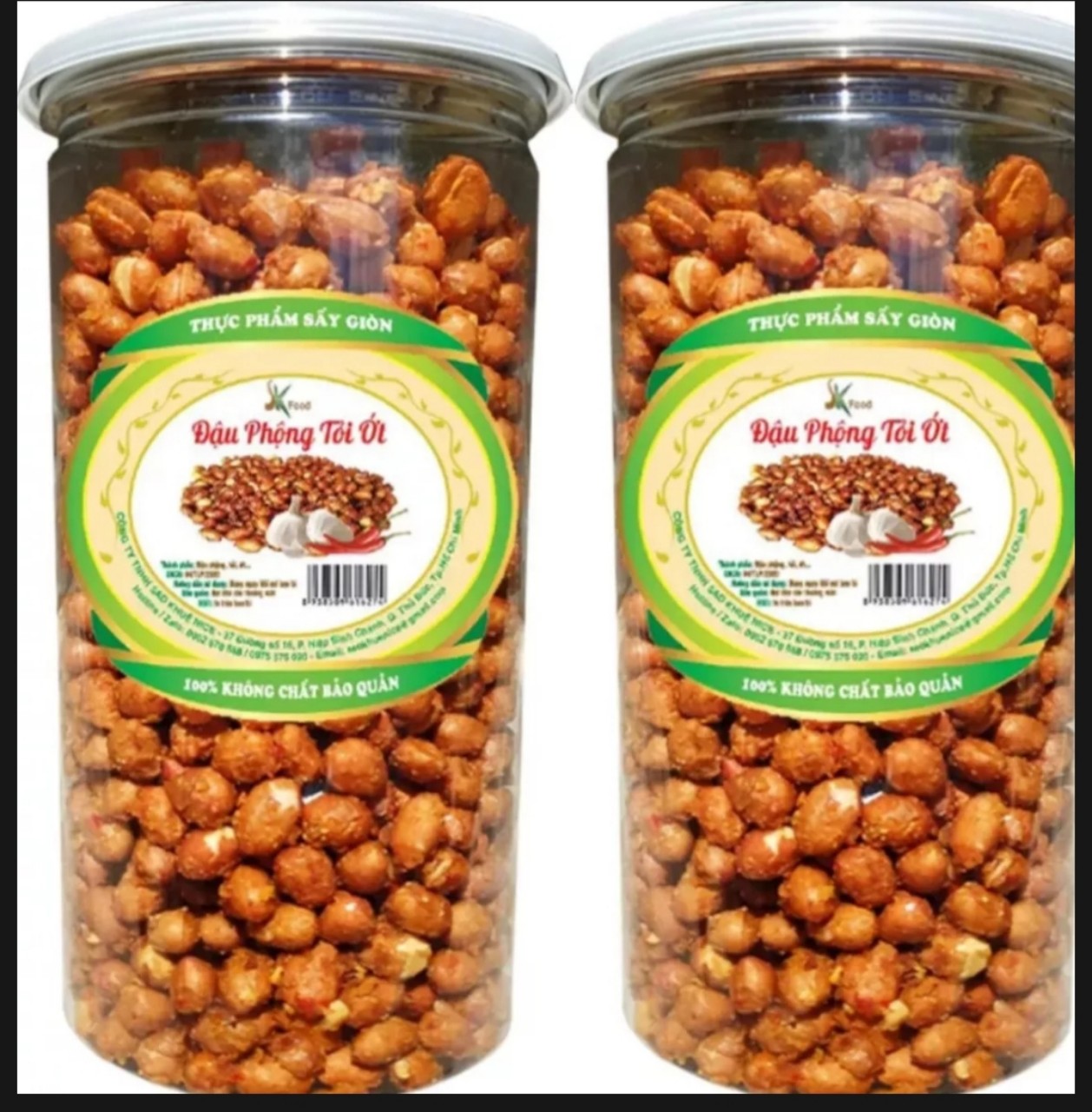 Đậu phộng tỏi ớt loại 1-500g