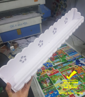 Combo 5 bộ thanh dài để sơn làm nail, kệ để sơn 60cm- không giữ