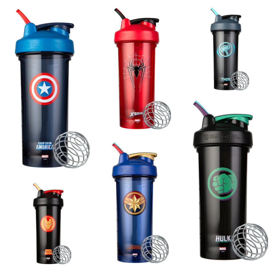 Blender Bottle Marvel Captain America 28 Oz. Shaker Cup for sale online