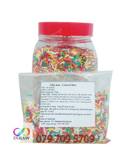 Socola Cốm Màu Dạng Dài Trang Trí Bánh 100g