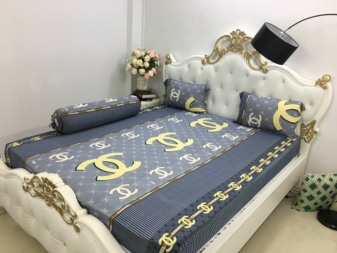 [HCM]Bộ Drap Thun  Hàn Quốc {4 MÓN } - cam kết sản phẩm như hình 100%