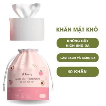 Khăn lau mặt khô animerry, dùng 1 lần, dùng thay khăn tẩy trang, khăn lau mặt