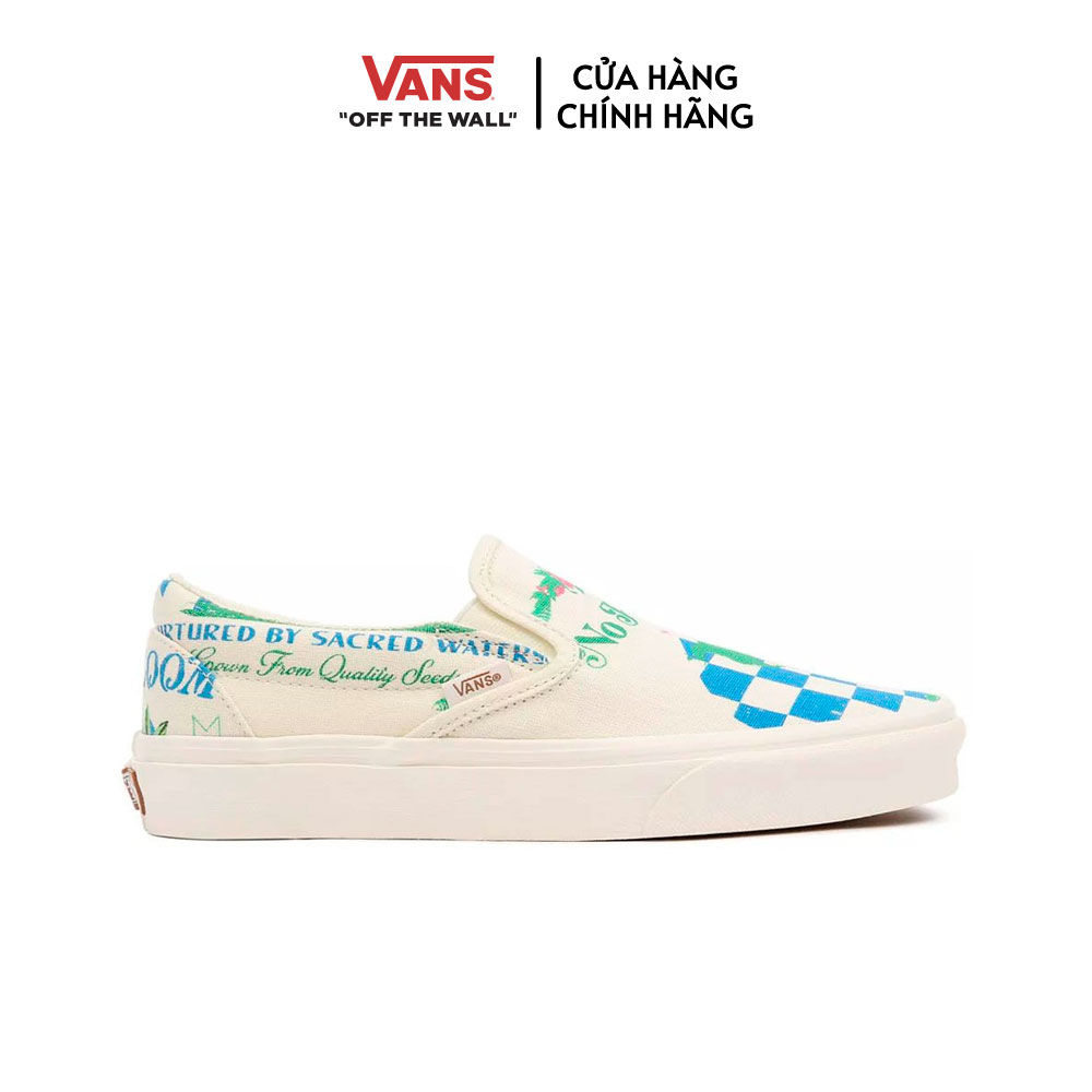 Giày vans classic slip-on eco theory vn000xg8as1
