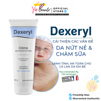 Kem Dưỡng Dexeryl Cream Pháp Dưỡng Ẩm, Dưỡng Da Cho Da Khô Nẻ 250g