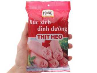 Xúc xích Ponie mới dễ bóc hơn gói 105g và 175g