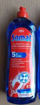 Dung dịch làm bóng Somat dùng cho máy rửa ly bát của Serbia chai 750ml