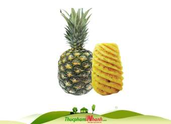 Thơm gọt nguyên trái