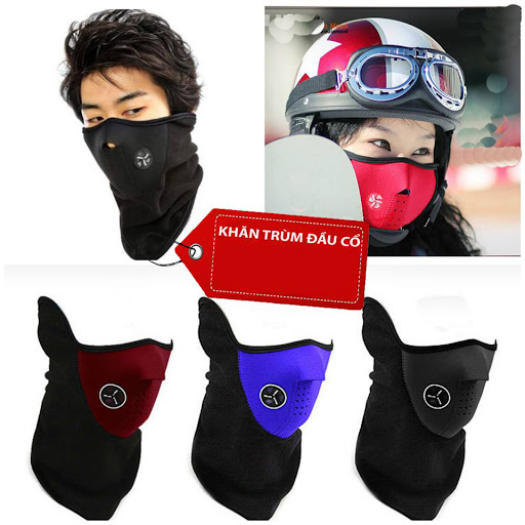 Khăn bịt mặt chống nắng chống bụi Ninja