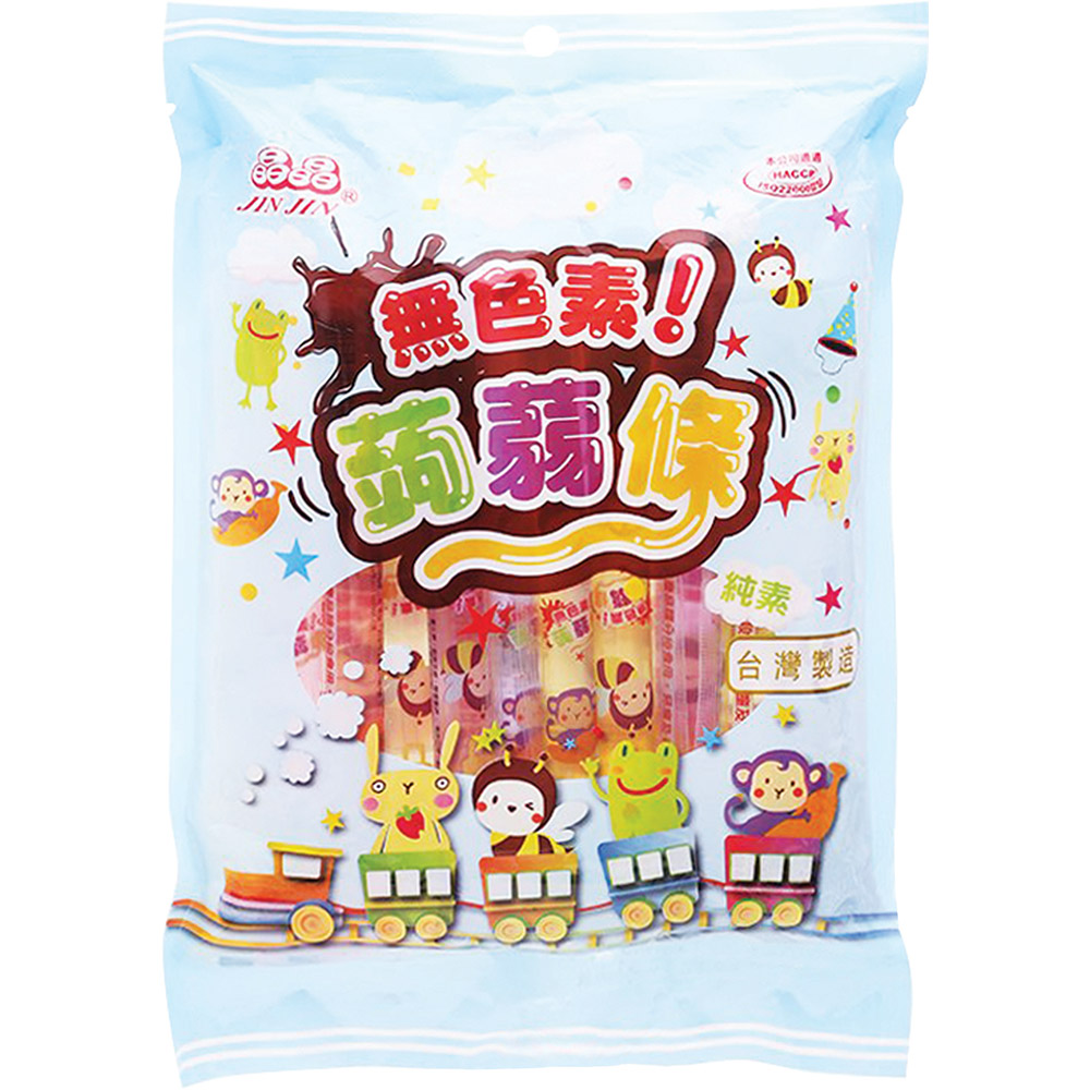 Thạch rau câu vị trái cây Jin Jin Jelly Strip 390g