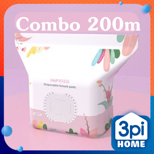 Combo 200 miếng lót thấm sữa numpig
