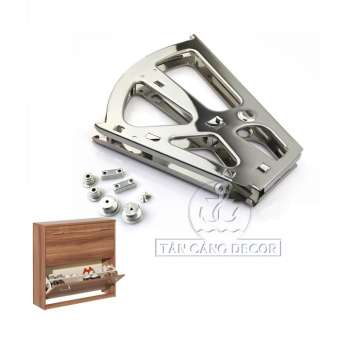 Phụ Kiện Giá Xoay Tủ Giày (1-2-3 Ngăn) Inox