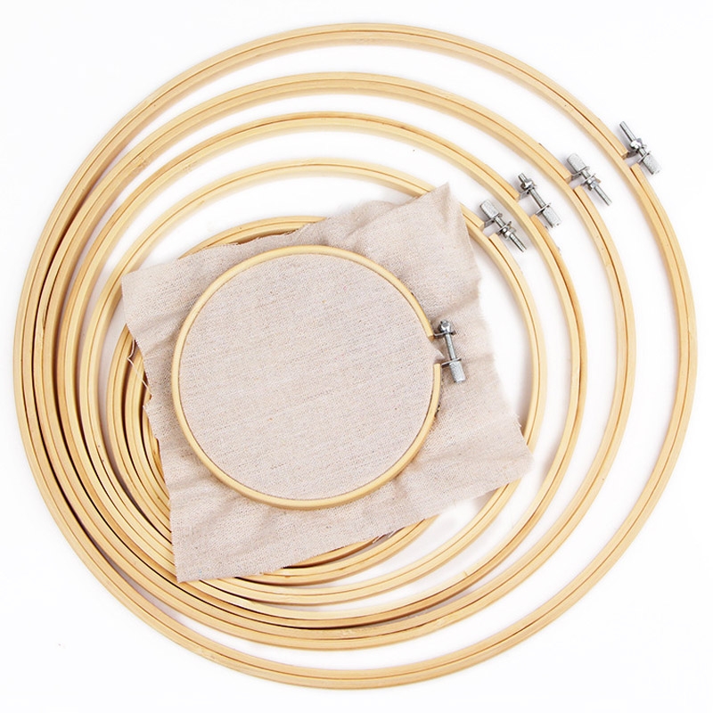 Khung thêu tre nhiều kích cỡ từ 8cm đến 40cm