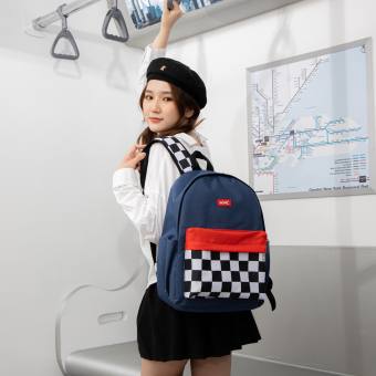 Balo Vải Thời Trang MWC Nam Nữ Đi Học Đi Làm Chống Nước Siêu Tiện Lợi BALO- 1136