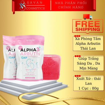 Xà phòng Trắng da Alpha Arbutin 3+ Plus thái lan