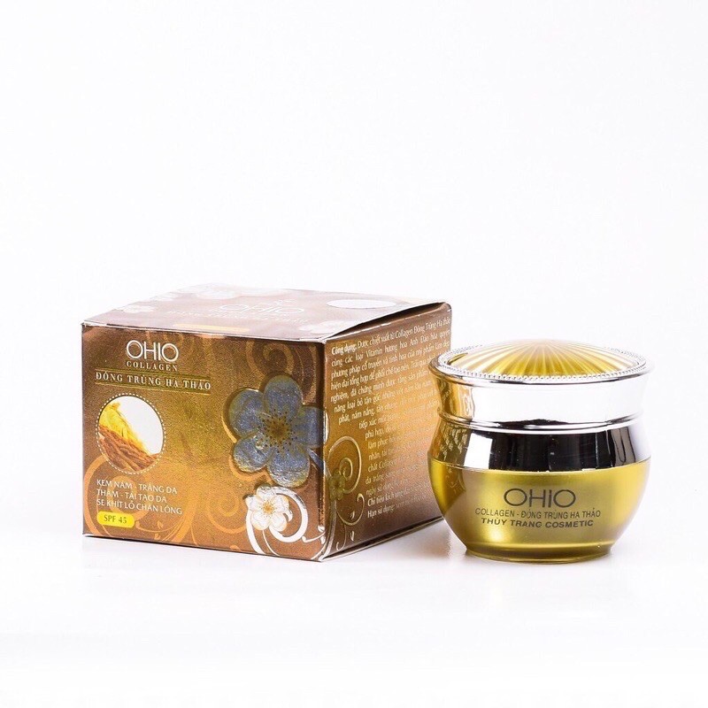 Kem Nám OHIO Đông Trùng Hạ Thảo-Colagen 20g