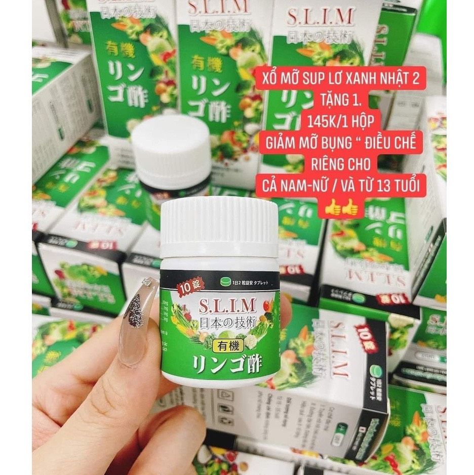 Viên xổ mỡ Súp Lơ xanh hữu cơ Nhật Bản - Giảm cân xổ mỡ, bổ sung chất xơ hết táo bón