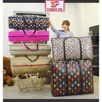 XẢ HÀNG TÚI BẠT SIÊU TO, Túi Bạt Dứa ĐỰng Nhiều Đồ Đa Năng Nhiều Kích Thước 50,60,70, 80cm