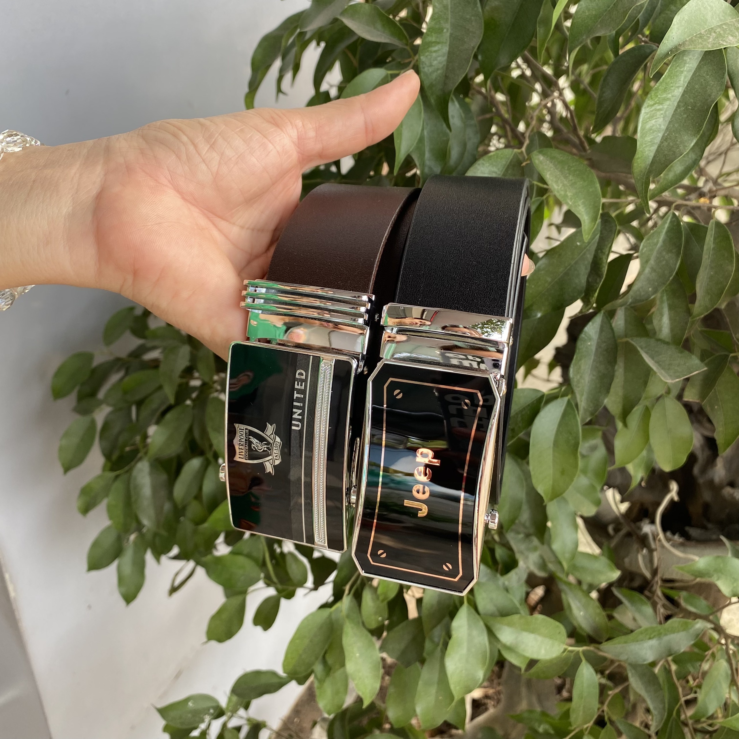 Thắt lưng da nam khóa cài thời trang cao cấp