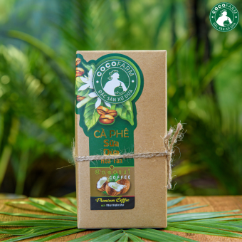 Cà Phê Sữa Dừa hòa tan Cocofarm
