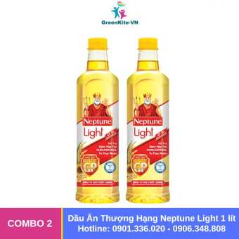 Dầu Ăn Neptune Light Thượng Hạng - Chai 1L
