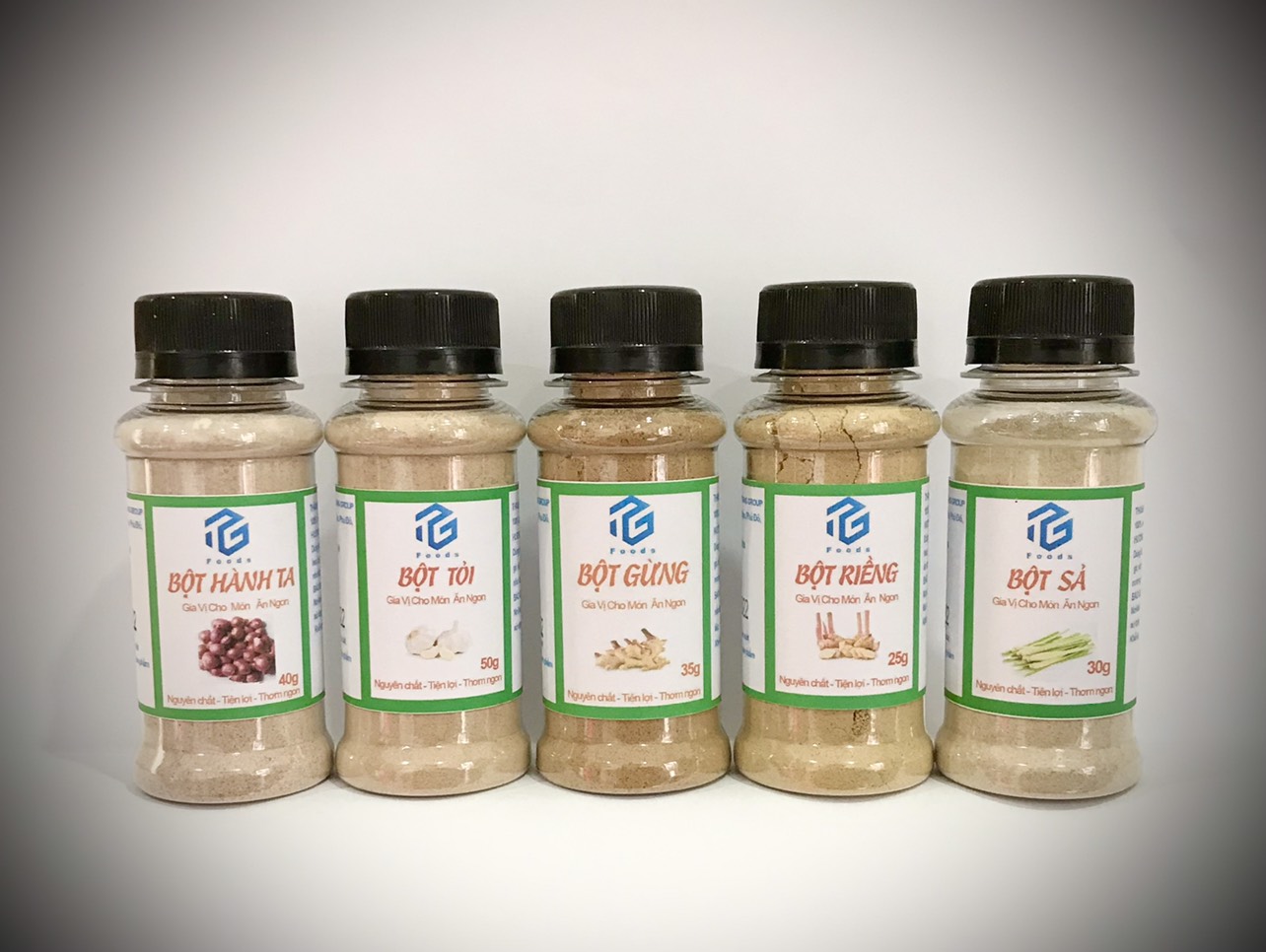 Bột gia vị hành, tỏi, gừng, riềng, sả, bột gia vị ướp thịt nướng, lẩu,hấp