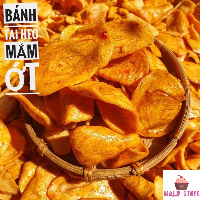 Bánh tai heo sốt mắm ớt siêu ngon - lon 250gr